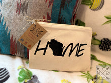 Load image into Gallery viewer, Novelty Canvas Zipper Pouch with various sayings/designs/Pencil Case/Back to School