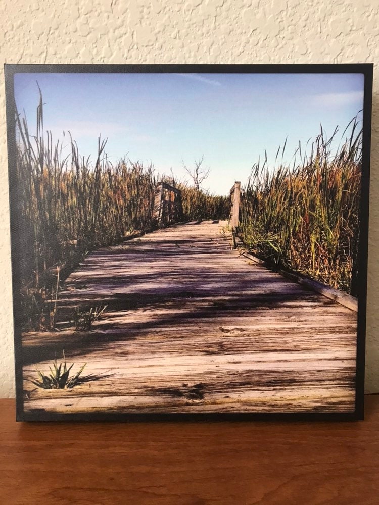 12 x 12 inch Original Boardwalk Canvas