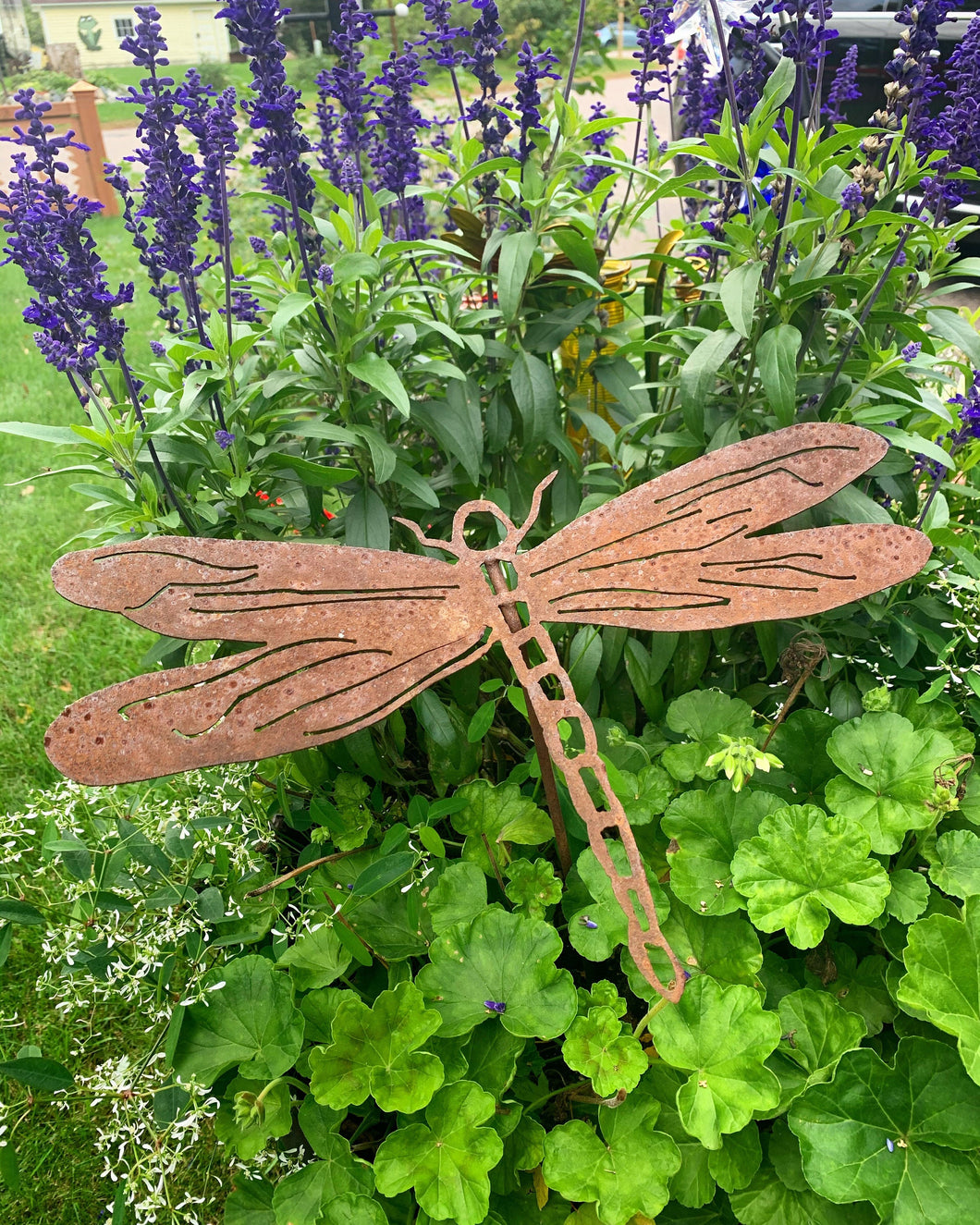 Metal Art or Garden Art Dragonfly